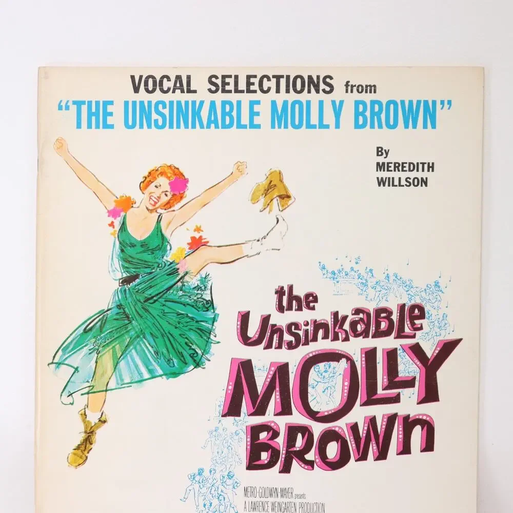 Vocal Selections Unsinkable Molly Brown Songbook Sheet Music Musical Showtunes